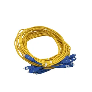 Equipo de fibra óptica FiberHome 2,0 m Pigtail/modo único Sm 9/125 G.652d Pvc/LSZH Fibra óptica Pigtail