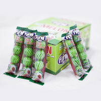 Bonbons gélifiés Fini Fifi saveur pastèque, chewing-gum, saveurs fruitées, creux, certifiés Halal HACCP, multicolores, 20 boîtes entières