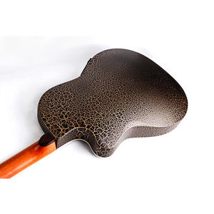 41 بوصة تورتل باك ABS لمعان شجرة التنوب جيتار كهربائي صوتي مع فتحات الحنق - Product Image 3