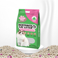 Produit à la mode 2025 litière de produits pour animaux de compagnie pour chats Arena Para Gatos vente en gros de sable de chat de bentonite