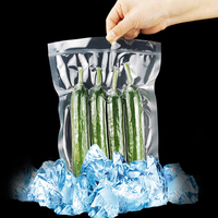 Sachet de stérilisation personnalisé résistant aux hautes températures, en nylon, scellé sous vide, impression hélio, anti-humidité, scellé sur 3 côtés, pour emballage alimentaire