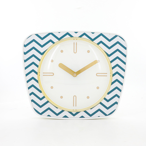 Horloge murale en quartz en plastique moderne, carrée et rectangulaire, nouveau design pour la décoration du salon, de la cuisine ou de la chambre, avec affichage à aiguilles - Product Image 2