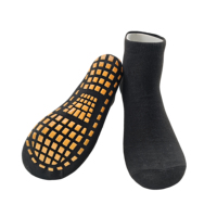 Chaussettes de trampoline pour enfants, chaussettes colorées antidérapantes pour garçons et filles, chaussettes de maintien pour trampoline