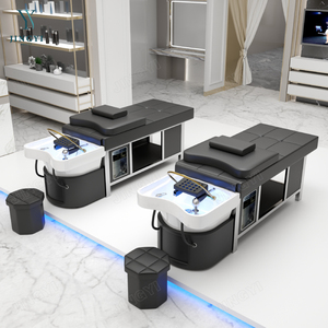 Cama <span class=keywords><strong>de</strong></span> <span class=keywords><strong>champú</strong></span> eléctrica superventas para salón, spa capilar, ducha para la cabeza, camilla <span class=keywords><strong>de</strong></span> spa para el cabello - Product Image 1