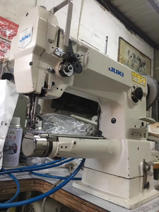 Venta Directa de Fábrica: Máquina de Coser Industrial Juki DSC-244 Usada, de Cama Cilíndrica, 1 Aguja, Alimentación Unísona, Puntada Recta - Product Image 3