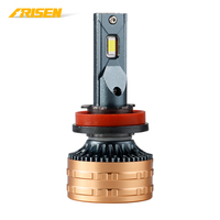 Ampoule de phare LED pour voiture H1 H3 H4 H7 H11 9005 9006 12V 120W 10000LM 6000K Canbus IP68 Remplacement et amélioration de l'halogène