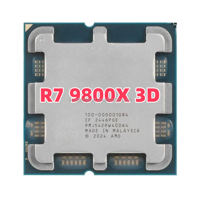 CPU R7 7800X3D R7 9800X3D 9900X3D 9950X3D Processor 8 Cores 16 Threads 96MB AM5 New Desktop Socket Overclocking CPU