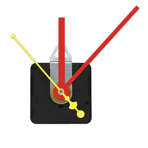 龙得利DIY现代家居装饰挂钟，带高扭矩石英机芯机构定制尺寸150毫米长手轴22毫米 - Product Image 1