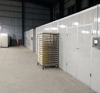 Secador de Alimentos Comercial HelloRiver 380V/220V con Bomba de Calor, Certificado CE, Controlado por PLC, Ahorro de Energía, Multifuncional para Procesamiento de Alimentos