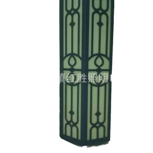 Lampe murale extérieure LED en alliage d'aluminium et acier inoxydable, étanche, pour jardin, carrée, 110-240V, montage mural - Product Image 2