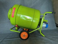 Mélangeur de béton Mobile 280l 350l 400l ciment de mortier Portable petit mélangeur de béton électrique
