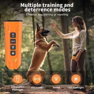 TIZE Nuevo Entrenador de Perros Portátil, Dispositivo de Control de Ladridos, Disuasivo Ultrasónico para Ladridos de Perros, Repelente Ultrasónico de Perros con LED - Product Image 2