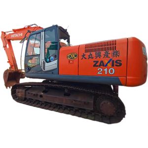 Excavadora hidráulica sobre orugas de 21 toneladas, 12 toneladas y 20 toneladas, modelo ZX60 EX200 EX120, Hitachii ZX210 usada de buena calidad con menos horas - Product Image 1