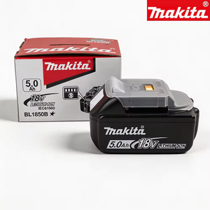 Batería Ligera de Iones de Litio <span class=keywords><strong>Makita</strong></span> de 18 V y 5.0 Ah para Taladro/Atornillador/Amoladora <span class=keywords><strong>Makita</strong></span>, Batería Recargable de Alta Eficiencia - Product Image 3