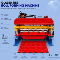 Machine de formage de tuiles romaines de haute qualité à utiliser avec un roulement et un moteur