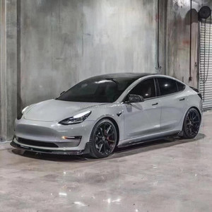 ชุดแต่งตัวถังรถยนต์ MODEL 3 คาร์บอนไฟเบอร์คุณภาพสูงรุ่นใหม่ สำหรับกันชนหน้า ดิฟฟิวเซอร์หลัง สปอยเลอร์ และสเกิร์ตข้าง - Product Image 4