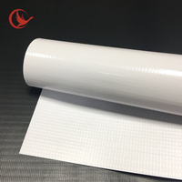 Bâche PVC souple imperméable et résistante au soleil, matériau d'impression numérique grand format, laminé à chaud/froid, encre solvant/éco-solvant