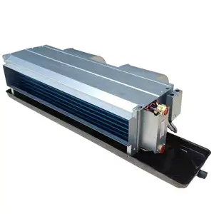 Unité de bobine de ventilateur réfrigérée pour le refroidissement et le chauffage L'eau cachée horizontale dans le panneau décoratif