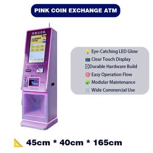 เครื่องบริการตนเองเชิงพาณิชย์ Ninix พร้อมจอแสดงผล LED สัมผัสแบบใส  ตัวเครื่องโลหะสแตนเลส  รองรับปลั๊ก EU/US/UK/AU สำหรับเล่นเกม - Product Image 5