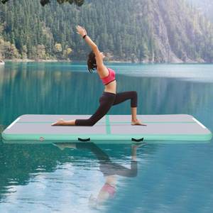 Tapis de <span class=keywords><strong>gymnastique</strong></span> gonflable imperméable Air Track en PVC, épaisseur personnalisable 10-30 cm, option logo personnalisé, unisexe - Product Image 6