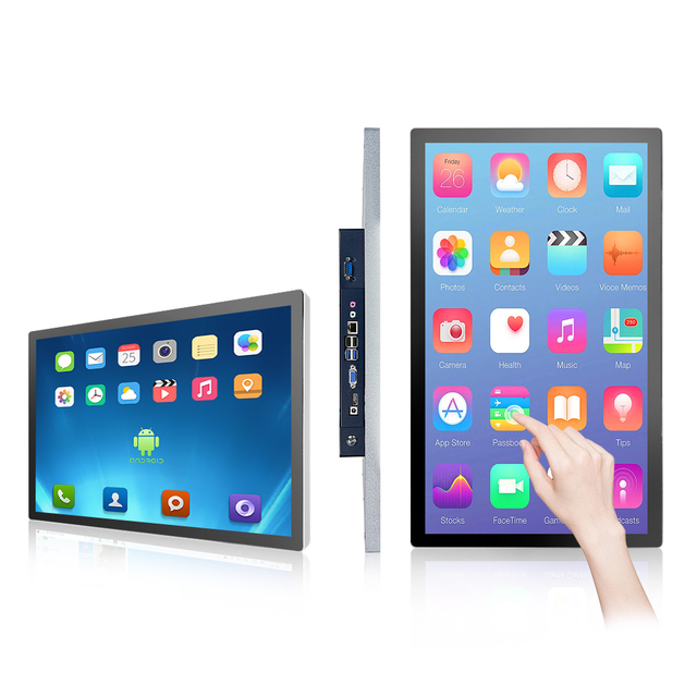 POFX New Touch Screen All in One Computers 15.6"21.5"Multi Touch for Office Retail Fast Processing Clear Display Space Saving