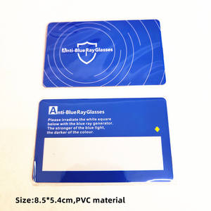Carte de <span class=keywords><strong>test</strong></span> anti-lumière bleue professionnelle Carte anti-lumière bleue et générateur de lumière bleue - Product Image 4