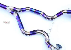 Échappement complet en titane haute performance CENDE pour Ford <span class=keywords><strong>Mustang</strong></span> 2.3T 5.0T - Product Image 3