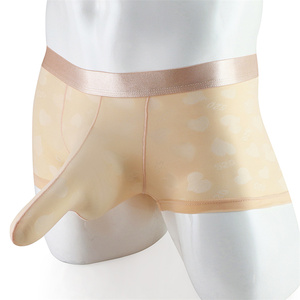 Caleçons soyeux pour hommes XXL US, jacquard, sexy, style '<span class=keywords><strong>elephant</strong></span> trunks', respirants, en nylon et élasthanne, tricotés, avec taille élastique - Product Image 2