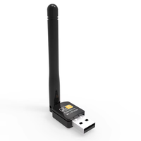 Tarjeta de Red USB de Doble Banda Personalizada para Laptop Inalámbrica, RTL8821 WLAN, Externa, Sin Controladores, Receptor de Tarjeta de Red de 600M para Computadora
