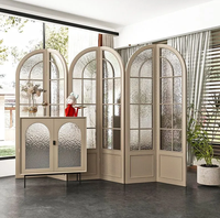 Paravent de luxe en métal doré pour salon et chambre, cloison de séparation en acier inoxydable pour hôtel et restaurant