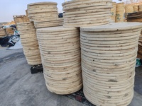 Bride de bobine en contreplaqué robuste de qualité industrielle - Disque de bobine à haute capacité de charge pour bobines de câbles à charge lourde, tambours de câbles métalliques