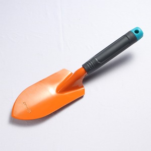 Dnali Mini Garden Tool <b>Set</b> Orange Alloy Steel <b>Trowel</b> And Rake Ergonomic Handle For Outdoor Courtyard Gardening - Product Image 5