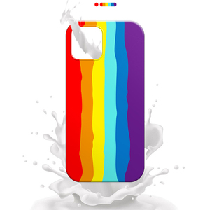 2024 nuovo <span class=keywords><strong>silicone</strong></span> liquido arcobaleno creativo <span class=keywords><strong>cover</strong></span> posteriore in <span class=keywords><strong>silicone</strong></span> per <span class=keywords><strong>iphone</strong></span> 13 14 pro max custodia per telefono/15 pro max borse per cellulare - Product Image 4