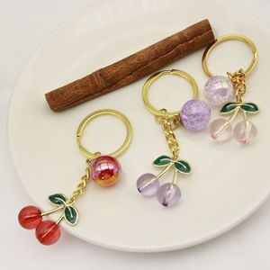 Carino cartone animato piccolo fiore rosso portachiavi piccolo ciondolo in metallo fata cuore per la confessione degli studenti decorazioni ispirate - Product Image 4