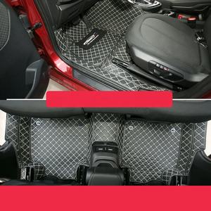 De fibra de coche de cuero piso interior mat para <span class=keywords><strong>BMW</strong></span> Serie 2 <span class=keywords><strong>Gran</strong></span> <span class=keywords><strong>Tourer</strong></span> 216i <span class=keywords><strong>218i</strong></span> 220i 225i 2015, 2016, 2017, 2018 2019 F46 - Product Image 2