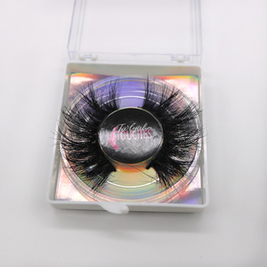 10pcs Wholesale Square False <strong>Eyelash</strong> Packaging Box <strong>Custom</strong> Your Logo Fake <strong>3d</strong> <strong>Mink</strong> <strong>Eyelashes</strong> Boxes Faux Cils Lash Strip <strong>Case</strong> Empty - Product Image 6