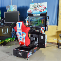 Mesin Game Balap Mobil Arcade Outrun 32 Koin Operasi Harga Pabrik Ama, Mesin Game Simulasi Mengemudi, Mesin Game Balap Mobil Arcade