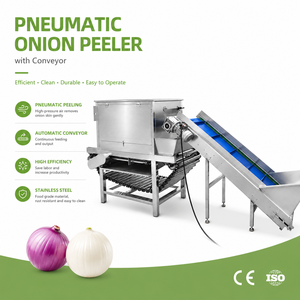 <span class=keywords><strong>Machine</strong></span> à peler les oignons SAIDASHI haute capacité 1500 kg/h avec convoyeur, usine de traitement automatique des oignons secs en acier inoxydable avec certification CE - Product Image 1