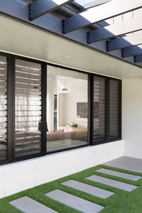 8mm Kính cường lực an ninh nhôm louver cửa sổ nhôm kính louver cửa sổ - Product Image 5