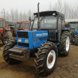 Gebruikte Tractor Fiat 110-90 110pk 4wd 6 Cilinders Wheel Farm Orchard Compact Tractor Landbouwmachines 130-90 180-90 160-90