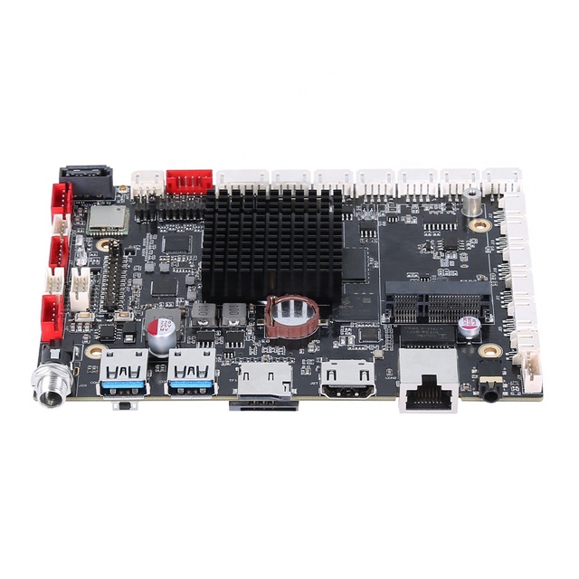 Low Power Consumption Rockchip RK3568 Quad Core 22nm 1TOPS NPU Android12 OS Motherboard with USB3.0 RS232 CAN 4G Wifi BT5.2