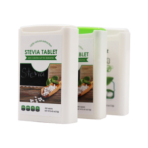 Tablet Stevia larut dalam air aditif makanan 100% pemanis alami tablet Stevia