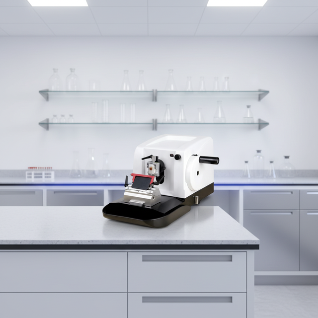 BIOSTELLAR BS-2260 High Precision Hand Rotary Manual Microtome for Laboratory Use 570x440x290mm 1 Year Warranty