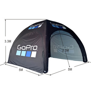 Tente promotionnelle gonflable portable de grande taille pour événements extérieurs, avec matériau Oxford/PVC et souffleur CE - Product Image 2