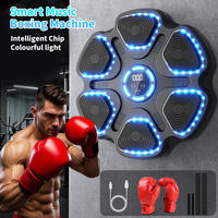 Nouveau design de machine de boxe intelligente murale pour la maison, cible de boxe fitness pour enfants et adultes avec dent bleue