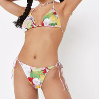 Maillot de bain de haute qualité personnalisé usine en gros Fitness maillots de bain femmes dos nu et à lacets Bikini maillots de bain