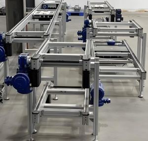 New Toshine Stainless Steel Semi-Automatic Dishwasher Assembly Line Water-Saving Testing Stations Low-Power Adjustable Speed - Product Image 3