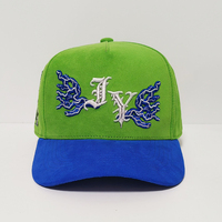 Gorra de Béisbol Personalizada de Gamuza con 5 Paneles y Estructura en A, Bordado y Logotipo al por Mayor, Color Negro para Adulto, Gorra Deportiva para Hombre con Forro de Satén de Seda