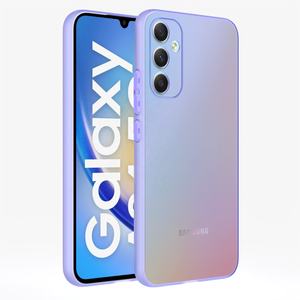 0,8mm ultrafino translúcido mate Coque <span class=keywords><strong>Smartphone</strong></span> humo esmerilado funda de teléfono suave para Samsung <span class=keywords><strong>Galaxy</strong></span> A34 <span class=keywords><strong>5G</strong></span> A54 A24 4G A14 - Product Image 3