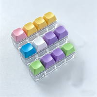 Nouveauté 2025 : Touches de clavier mécanique PBT rétroéclairées LED multicolores, boutons de remplacement DIY